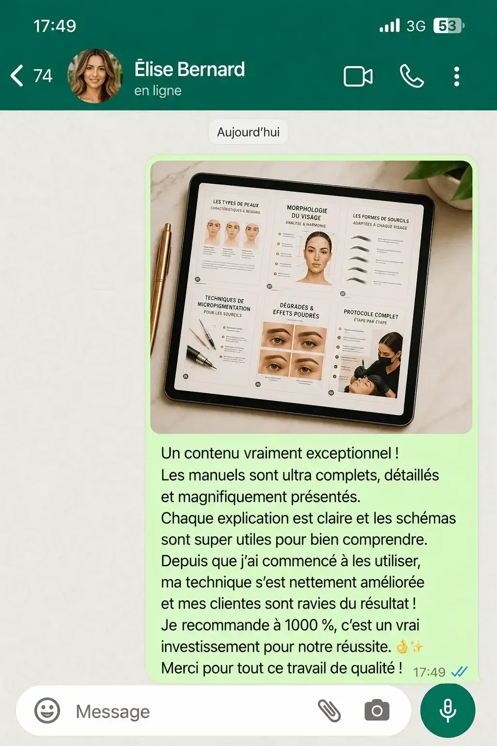 Témoignage 1